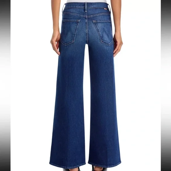 Mother Tomcat Roller Skimp High-Rise Wide-Leg Women’s Jeans - Picture 2 of 3